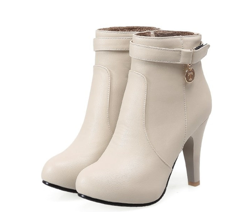 Elevated Edge Martin Boots – Thick Heel Edition