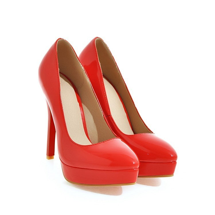 Skyline Stiletto – Sleek Super High Heels with Platform