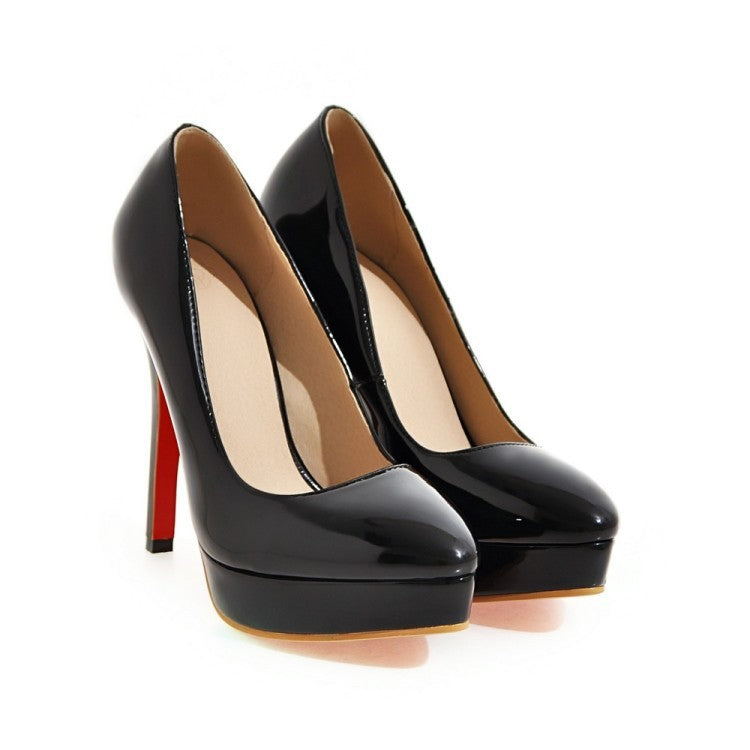 Skyline Stiletto – Sleek Super High Heels with Platform