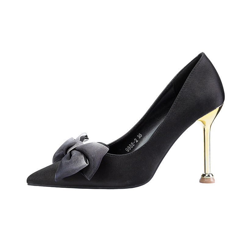 Viva Bow Stiletto Heels – Bold, Beautiful, Elevated