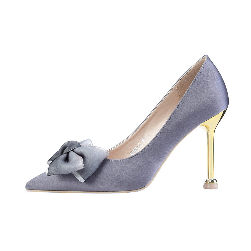 Viva Bow Stiletto Heels – Bold, Beautiful, Elevated