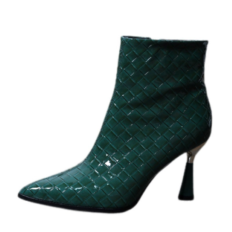 Verona Stiletto Zip-Up Boots – Chic. Bold. Elevated.