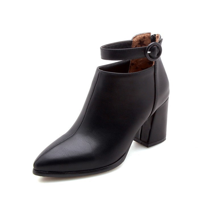 Belt Buckle Knight High Heels – Bold Straps, Fierce Strides