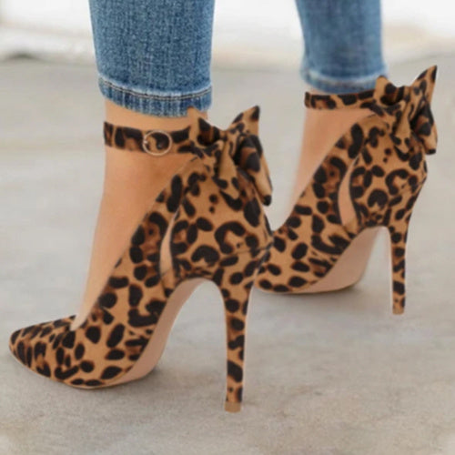 Celestia™ Pointed Bow High Heel Sandals – Sleek Elegance, Elevated Charm