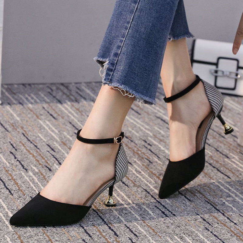 Kyra Knit Pointed Heels – Light, Chic & Effortless