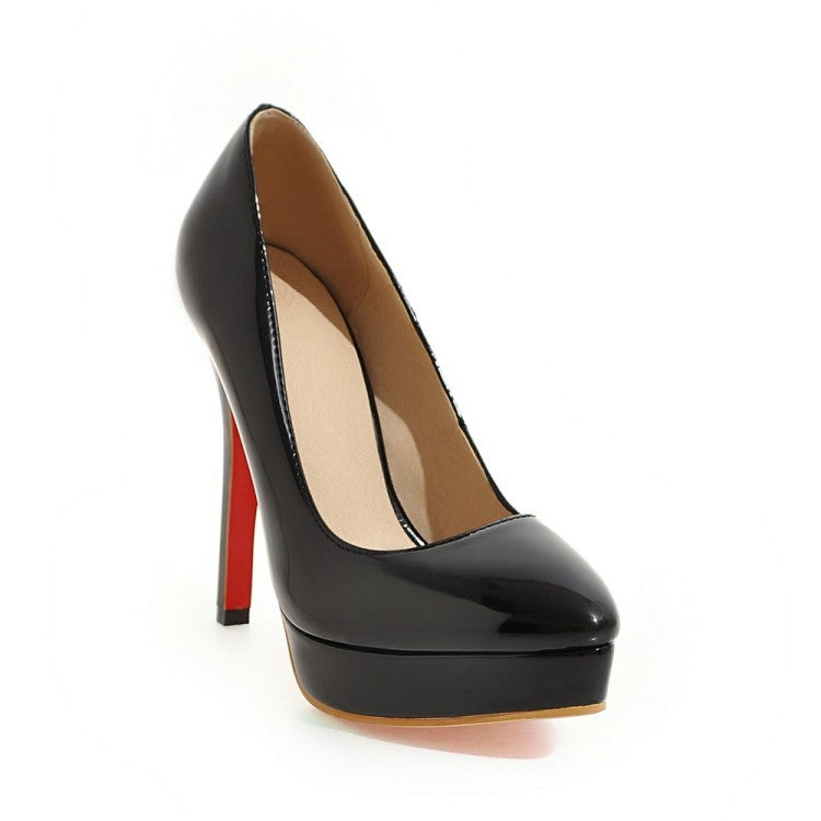 Skyline Stiletto – Sleek Super High Heels with Platform