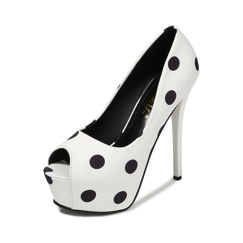 Belle Peep-Toe Matte Heels – Soft, Sweet & Timeless