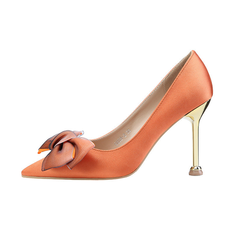 Viva Bow Stiletto Heels – Bold, Beautiful, Elevated