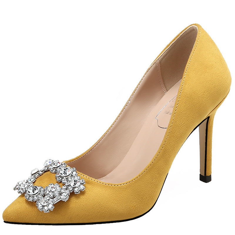Étoile Rhinestone Stiletto Heels – French-Inspired Elegance