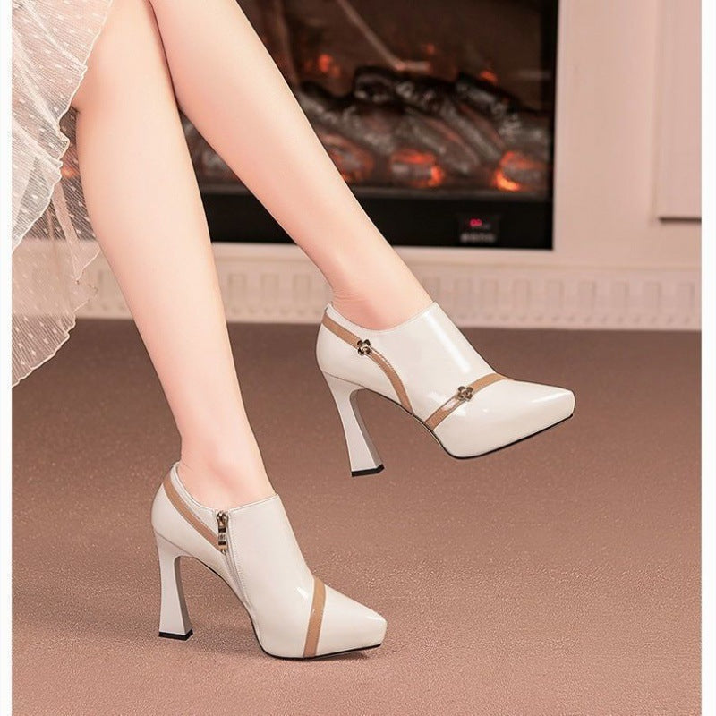 Elena Rhinestone Wedge Heels – Chic Comfort, Elevated