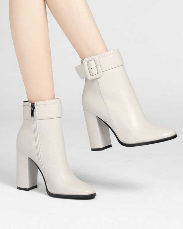 Terra Mid-Tube Leather Boots – Everyday Edge & Comfort