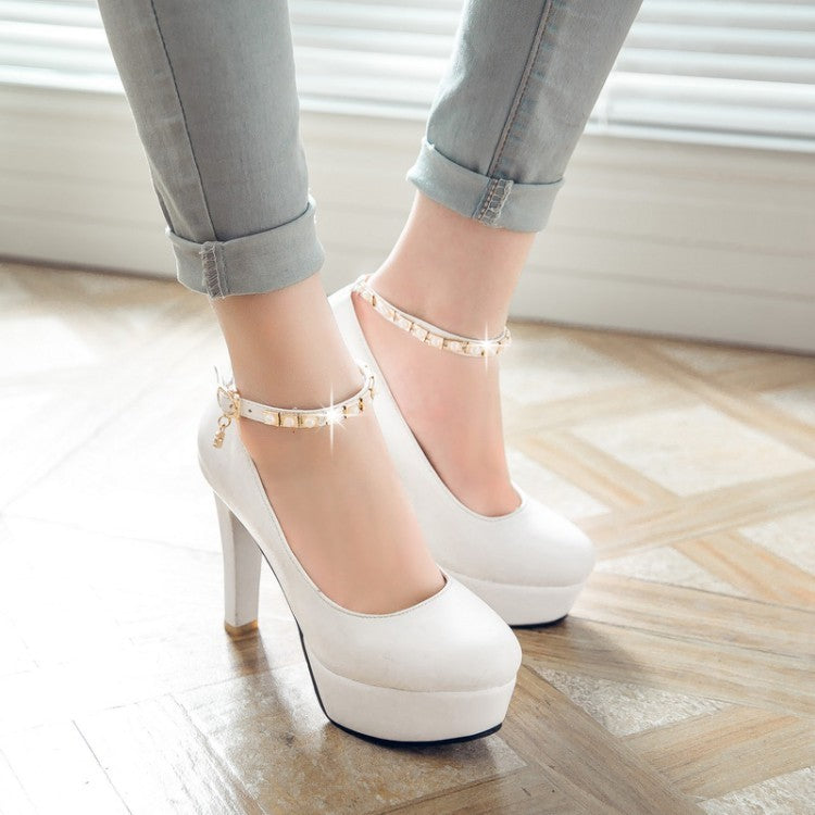 Amara Pearl Strap Heels – Simple, Elegant, Timeless
